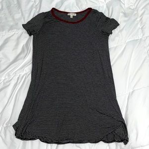 Striped T-shirt Dress